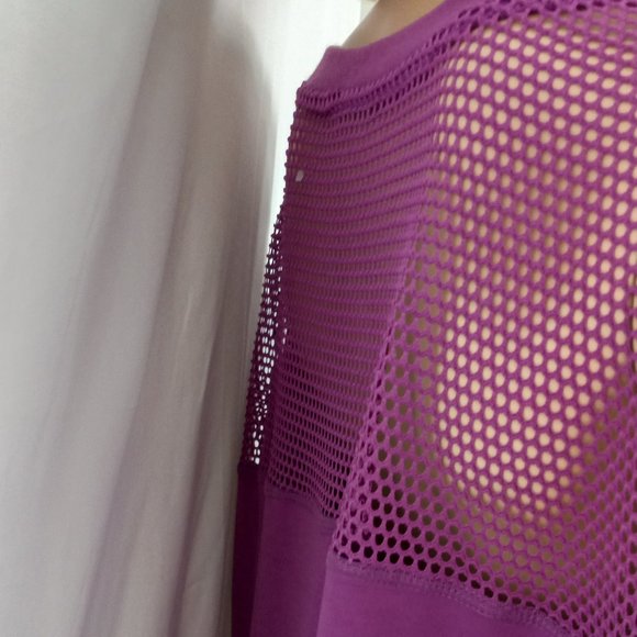 Nwt $60 NINE WEST Active Mesh Back Top Sweater Sz 3X - Picture 5 of 8